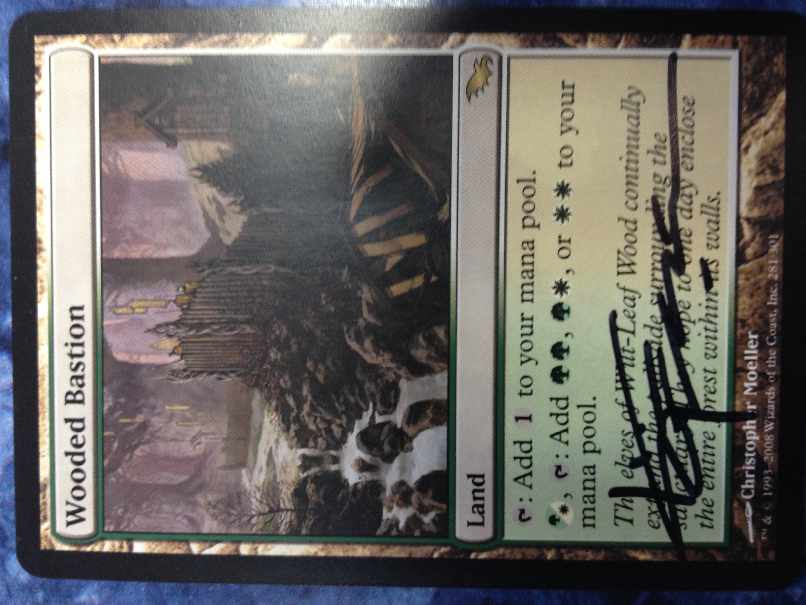 Wooded Bastion - Autographed