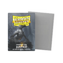Dragon Shield - Japanese Size Dual Matte Sleeves - Justice (60ct)