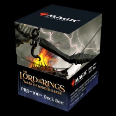 The Lord of the Rings: Tales of Middle-earth Sauron 100+ Deck Box for Magic: The Gathering