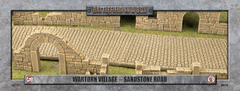 Battlefield in a Box: Wartorn Village -  Cobblestone Road - Sandstone (BB636)