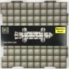 Dry-Erase Dungeon Tiles, Steel Plate, Booster Pack