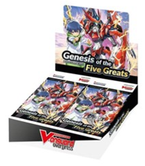 Cardfight!! Vanguard overDress - Booster Pack 01: Genesis of the Five Greats Booster Box