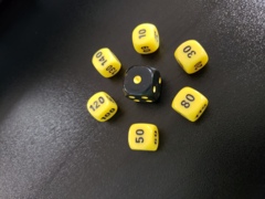 League Battle Pokemon Dice - Pikachu & Zekrom