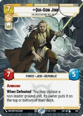 Qui-Gon JInn - The Negotiations Will Be Short - Hyperspace