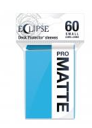 UltraPro Small Sleeves ProMatte Eclipse Sky Blue 60 ct