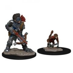 Wizkids Pre-Painted Miniatures: Boy Rogue & Monkey