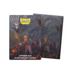 Dragon Shield - Japanese Size Brushed Art Sleeves - Halloween 2022 (60ct)