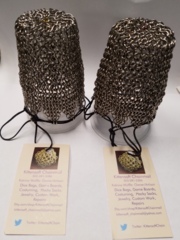 Kittensoft Chainmail Large Dice Bag With String (SR/LC-S) Stainless Steel
