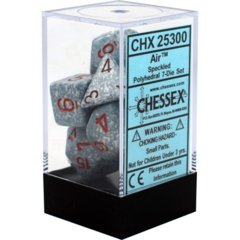CHX25300 - Speckled Air 7 Dice Set