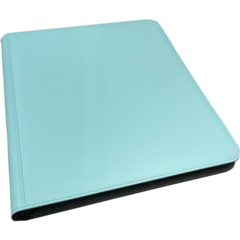 Generic 12-Pocket Binder - Zippered - Aqua