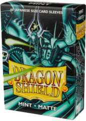 Dragon Shield - Japanese Size Matte Sleeves - Mint (60ct)