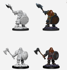 Dwarf Fighter WZK90004 - D&D Nolzur's Marvelous Miniatures