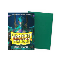 Dragon Shield - Japanese Size Matte Sleeves - Jade (60ct)