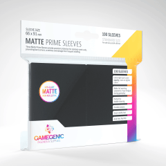 Gamegenic Matte Prime Sleeves - Black