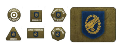 Fallschirmjager Tokens and Objectives set - GE907
