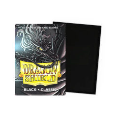 Dragon Shield - Japanese Size Classic Sleeves - Black (60ct)