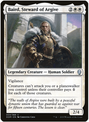 Baird, Steward of Argive - The List