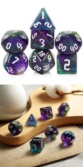 Acrylic Dice Set (7pcs) [Borealis]