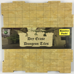 Dry-Erase Dungeon Tiles, Earthtone, Booster Pack