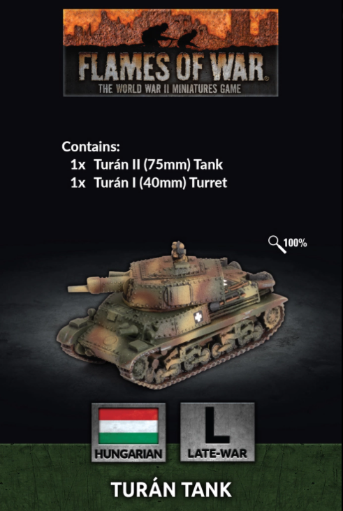 Hungarian Turan Tank (HU030)