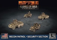 Flames of War - Recon Patrol - Security Section (Plastic)(USA)