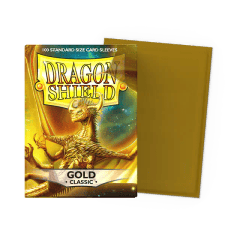 Dragon Shield - Classic Sleeves - Gold (100ct)