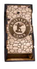 Hickory Dice Tower - Barbarian Box Type - Red Felt