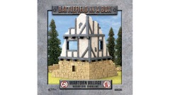 Battlefield in a Box: Wartorn Village - Medium Ruin - Sandstone