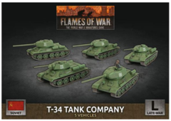 T-34 Tank Company (Plastic)(SBX66)