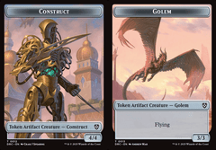 Construct // Golem (0013) Double-Sided Token - Foil