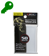 Board Game Sleeves - Mini American (41MM x 63MM)