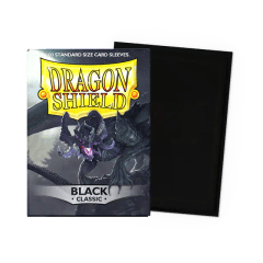 Dragon Shield - Classic Sleeves - Black (100ct)
