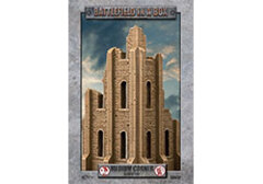 Gothic Battlefield - Medium Corner - Sandstone