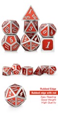 DAD672 Metal & Enamel Dice Set (7pcs) [Engineer]