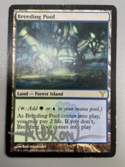 Breeding Pool - Artist Signed - Silver Ink