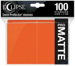 Ultra Pro - Standard Deck Protectors: Eclipse Pro-Gloss Pumpkin Orange 100 ct