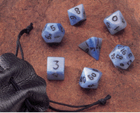 Blue Jasper 14mm Dwarven Stones