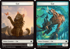 Cat (0001) // Cat (0002) Doubled-Sided Token