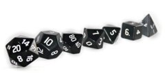 Obsidian (Black with White Numbers)
