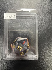 Always Odd Dice - Oversized D20 - Tiger's Eye