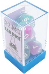 CHX30033 - Nebula - Wisteria & White - Polyhedral 7-Die Set