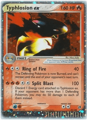 Typhlosion ex - 99/100 - Rare Holo EX