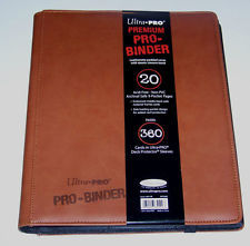 Ultra Pro - Premium Pro Binder BROWN