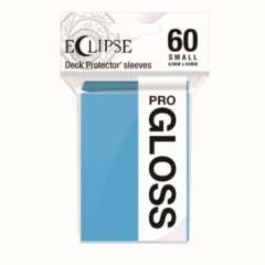Ultra Pro Small Sleeves Pro-Gloss Light Blue 60ct