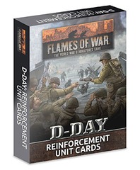 Flames of War - D-Day: Reinforcement Unit Cards