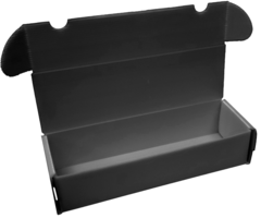 Comic Pro Line - Plastic Storage Box - 650 Count - Black