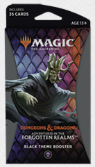 Adventures in the Forgotten Realms Theme Boosters Pack - Black