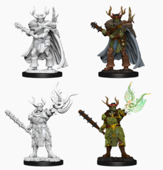 Male Half-Orc Druid - 73853 - Pathfinder Battles Deep Cuts Unpainted Minis