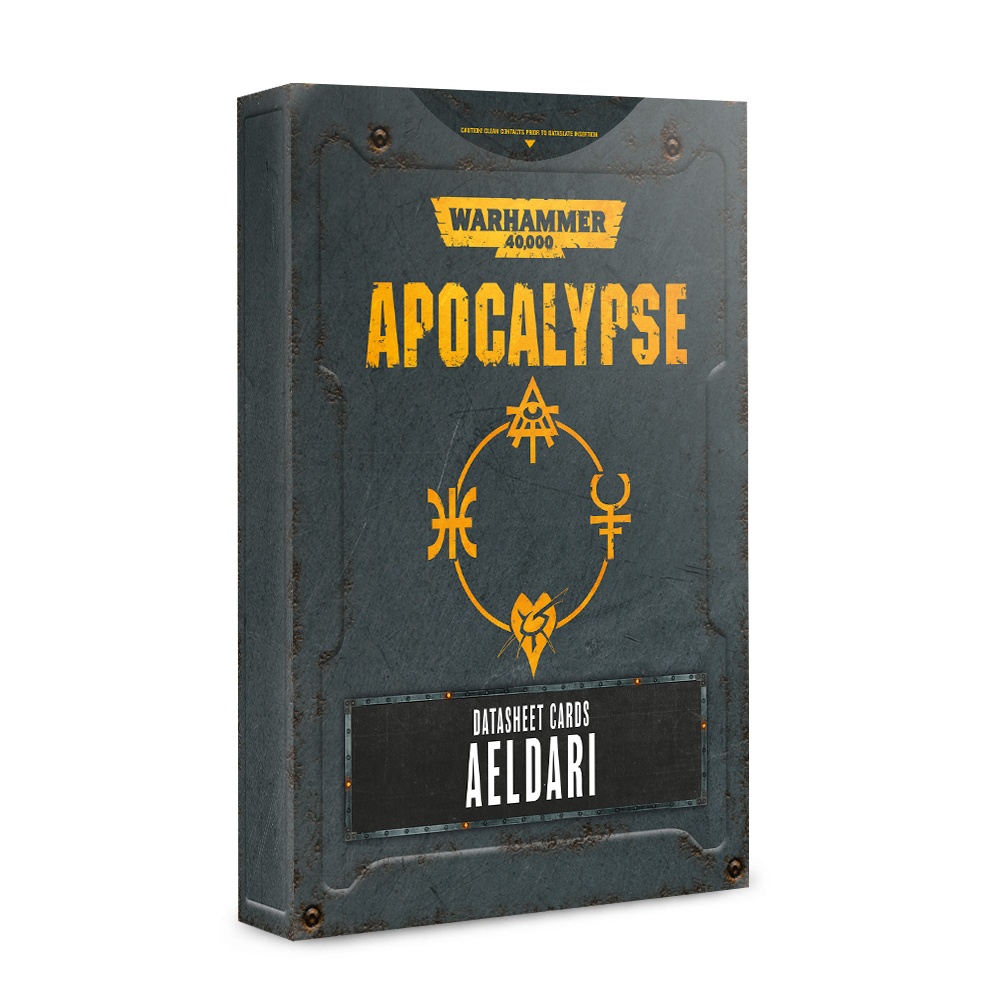 Apocalypse Datasheet Cards: Aeldari