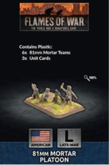 Flames of War - 81mm Mortar Platoon (Plastic)(USA)